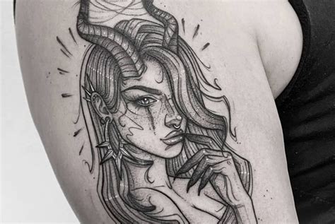 succubi tattoo|succubus shoulder area tattoos.